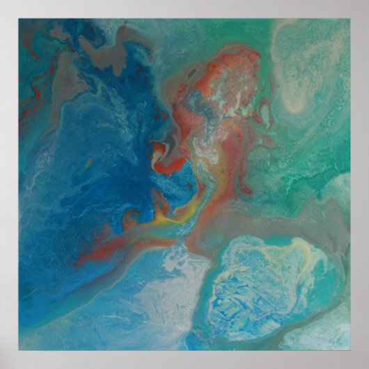 Drucken von Originalwerken von Mary Rafter 'Coasta Poster (Vorne)