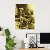 DRUCKEN VON RAINEN POSTER (Heimbüro)