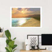 DRUCKEN VON RUHIGEN ORTEN POSTER (Heimbüro)