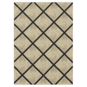 Drucken von rustikalem Design aus Ziegelbeige Tischdecke (Vorderseite)