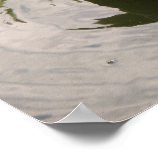 Drucken von Sitzen Poster (Ecke)