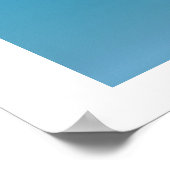 DRUCKEN VON WELLENWONDERN POSTER (Ecke)