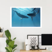 DRUCKEN VON WELLENWONDERN POSTER (Heimbüro)