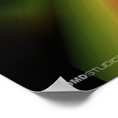 Drucken von Wunschschritten Poster (Ecke)