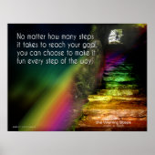 Drucken von Wunschschritten Poster (Vorne)