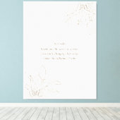 Drucken, Werteplakatpapier (Matte) Leinwanddruck (Insitu (Holzboden))