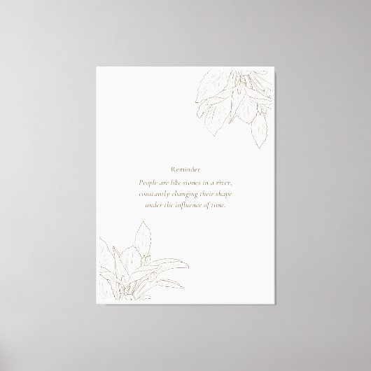 Drucken, Werteplakatpapier (Matte) Leinwanddruck (Vorderseite)