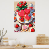 Drucken, Werteplakatpapier (Matte) Poster (Küche)