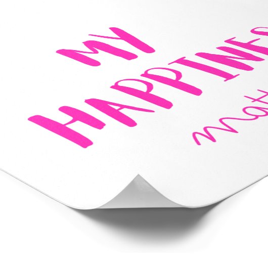 Drucken, Werteplakatpapier (Matte) Poster (Ecke)