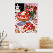 Drucken, Werteplakatpapier (Matte) Poster (Küche)