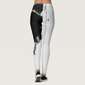 DRUCKENDE Leggings JAPANISCHE DRUCKE (Rückseite)