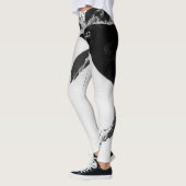 DRUCKENDE Leggings JAPANISCHE DRUCKE (Links)