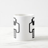 Drucker Kaffeetasse (Mittel)