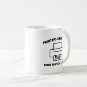 Drucker riechen Angst, wenn Sie in Eile Kaffee tri Kaffeetasse (VorderseiteRechts)