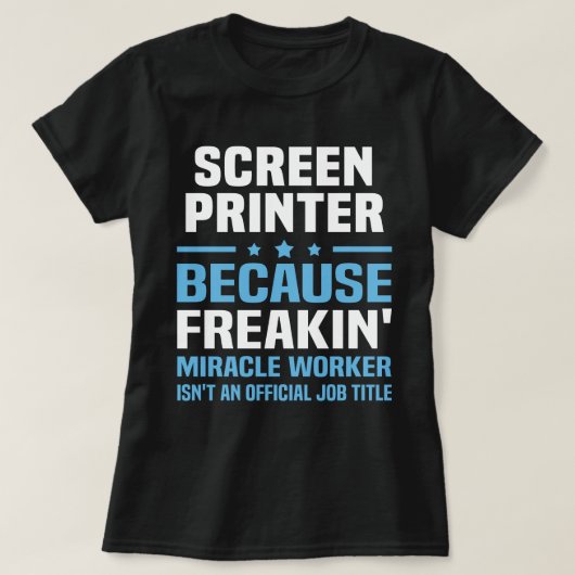 Drucker T-Shirt (Design vorne)