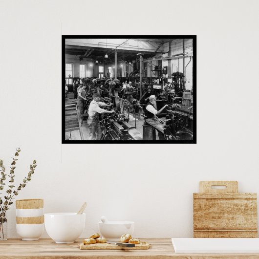 Druckerei der US-Regierung 1910 Poster (Küche)