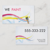 Druckerei-Visitenkarte Visitenkarte (Vorne/Hinten)