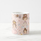 Druckereien & Herz-weiche Pastelle Kinder Kaffeetasse (Mittel)