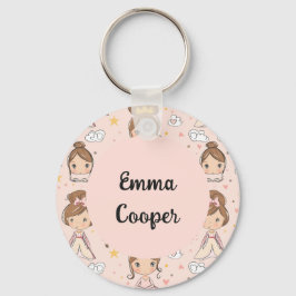 Druckereien & Herz-weiche Pastelle Kinder Schlüsselanhänger