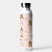 Druckereien & Herz-weiche Pastelle Kinder Trinkflasche (Links)