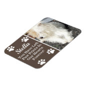 Druckereien in unserem Herzen, Verlust von Haustie Magnet (Linke Seite)