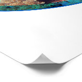Drückerfisch am Korallenriff - Fotodesign | Poster (Ecke)