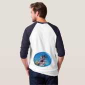 Drückerfisch am Korallenriff - Fotodesign | T-Shirt (Schwarz voll)