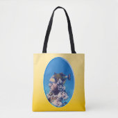 Drückerfisch auf Korallenspitze - Fotodesign |  Tasche (Vorderseite)
