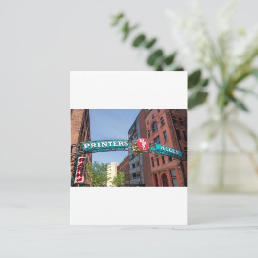 Druckernte Postkarte (Stehend Vorderseite)