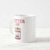Druckerstau, Computer IT Techniker Büro Funny Kaffeetasse (Vorderseite Links)