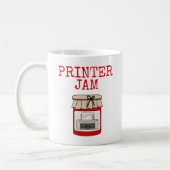Druckerstau, Computer IT Techniker Büro Funny Kaffeetasse (Links)