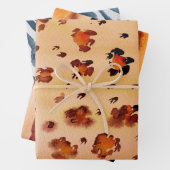 Druckfarbe Geschenkpapier Set (Beispiel)