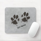Druckfarben auf Beton Personalisiert Mousepad (Mit Mouse)