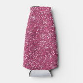 Druckfarbener Glitzer Flaschenkühler (Vorderseite)