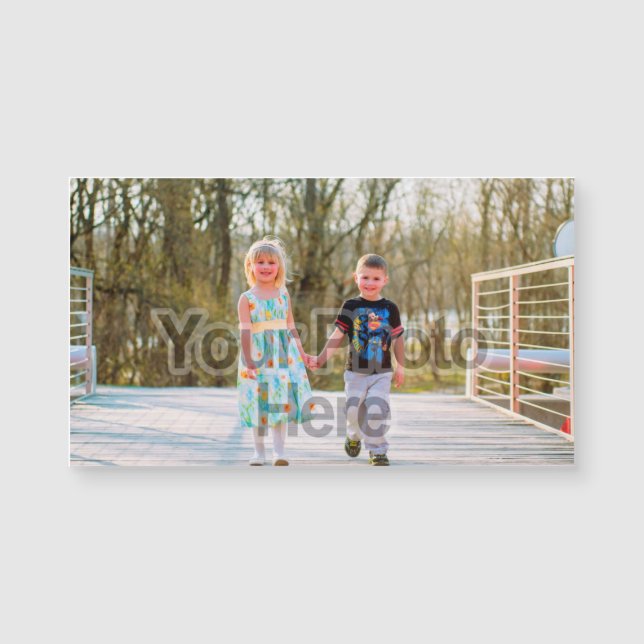 DruckfarbFoto-Geschäfts-Magneten in Magnetkarte (Vorderseite)