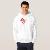 Druckfehler gebrochener Hoodie (Vorne ganz)