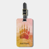 Druckfehler Gepäckanhänger (Vorderseite vertikal)