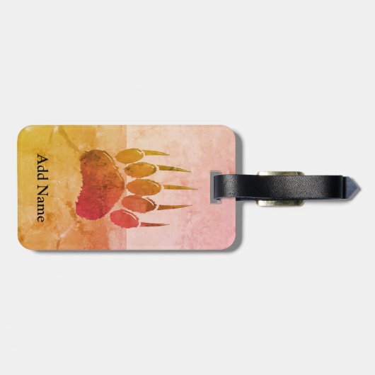 Druckfehler Gepäckanhänger (Rückseite horizontal)