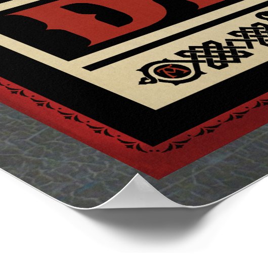 Druckfehler Poster (Ecke)