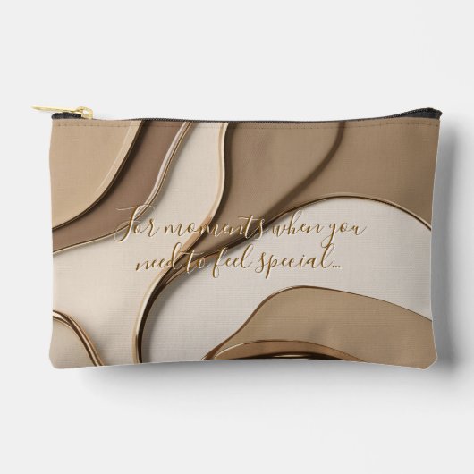 Druckgeschraubtasche in stylischer Grafik Zubehörtasche (Vorderseite)