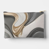 Druckgeschraubtasche in stylischer Grafik Zubehörtasche (Rückseite)