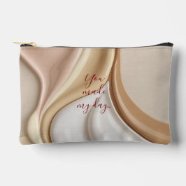 Druckgeschraubtasche in stylischer Grafik Zubehörtasche