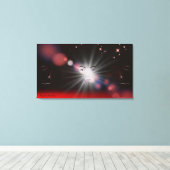 Druckgestänge aus gestuften Canvas Leinwanddruck (Insitu (Holzboden))