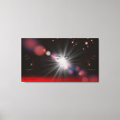 Druckgestänge aus gestuften Canvas Leinwanddruck (Vorderseite)