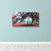 Druckgestufte Canvas - Blush Fall Leinwanddruck (Insitu (Holzboden))