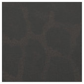 Druckgewebe aus schwarzem Leopard Stoff (Nahaufnahme)