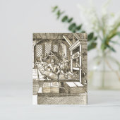 ‚Druckhaus‘ Postkarte (Stehend Vorderseite)