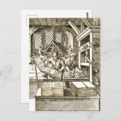 ‚Druckhaus‘ Postkarte (Vorne/Hinten)