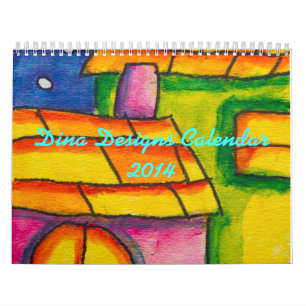 Druckkalender Dina-Kunst-2014 Gewohnheit Kalender