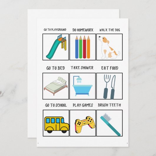 DRUCKKERROUTINE FEIERTAGSKARTE (Vorne/Hinten)